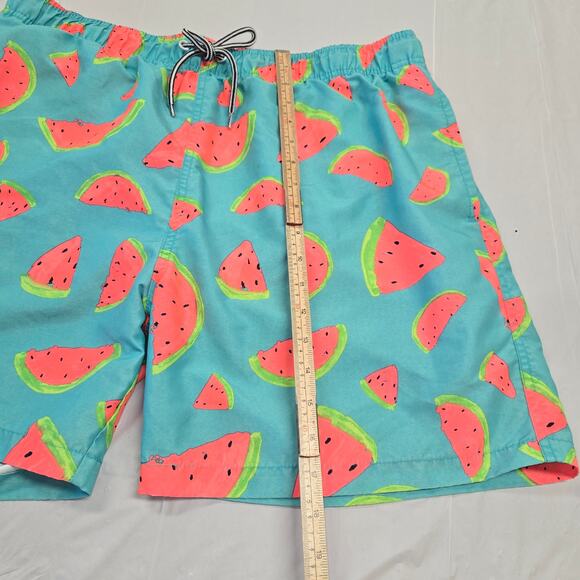 Arizona Jeans Mens XL Swim Trunks Suit Watermelon All Over Print Vacation Beach - Picture 6 of 13